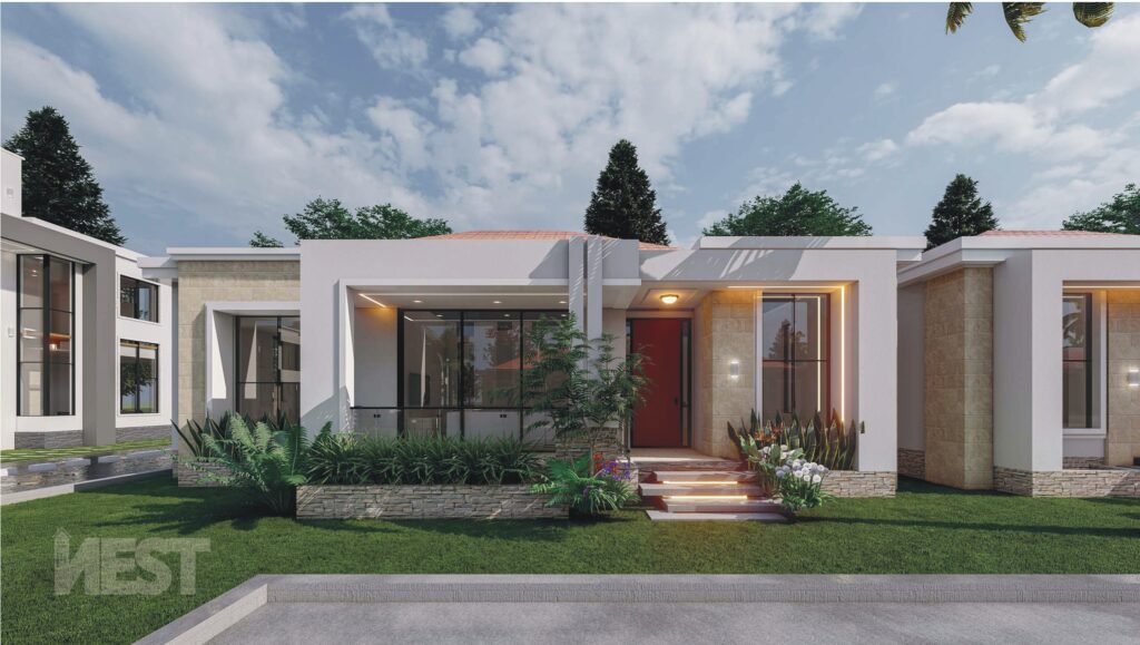 Construction Services Bangalow Busiika House Plan 01