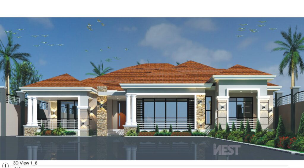 Construction Services Bangalow Mulawa House Plan 01