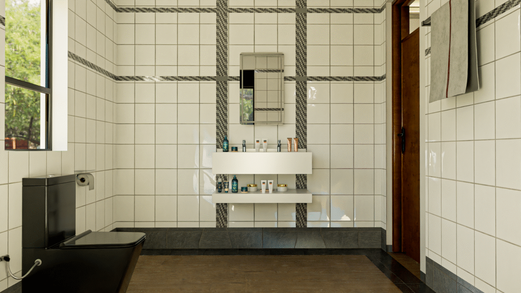 NEST Uganda House Master Bathroom 01