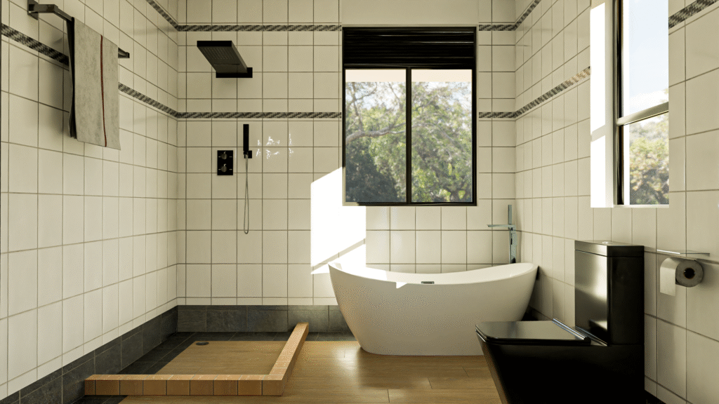 NEST Uganda House Master Bathroom 02